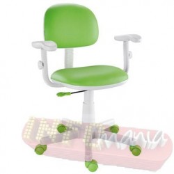 Cadeira verde limão giratória Kids digitador